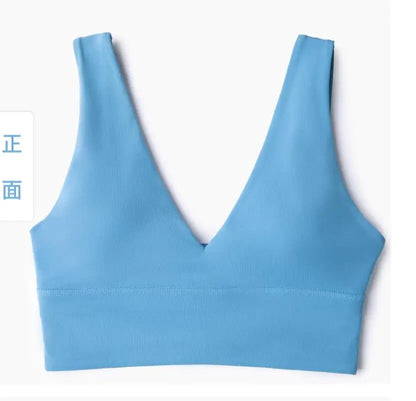 Solid Color Tights  Women Sexy Bra Deep V  Tank Top With Removable Vest Clothe