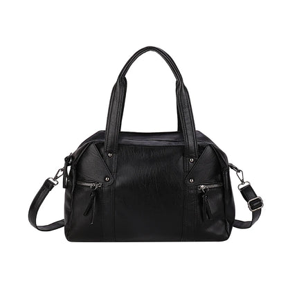 Solid Soft Leather Small Crossbody Bags for Women 2023 Fashion Simple Messenger Bag Designer Casual Shoulder Bag Sac A Main