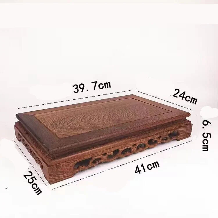 Solid Wood Retro Decorative Shelf Used For Statues, Vases, Tea Sets, Props, Display Stands Handmade ，Antique Storage Shelf