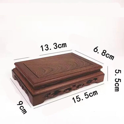Solid Wood Retro Decorative Shelf Used For Statues, Vases, Tea Sets, Props, Display Stands Handmade ，Antique Storage Shelf