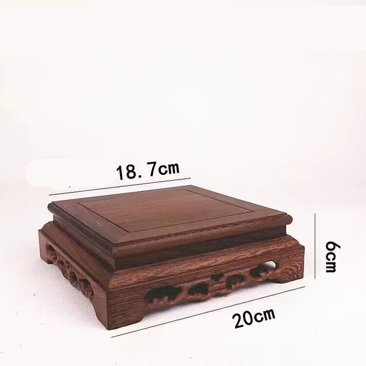 Solid Wood Retro Decorative Shelf Used For Statues, Vases, Tea Sets, Props, Display Stands Handmade ，Antique Storage Shelf