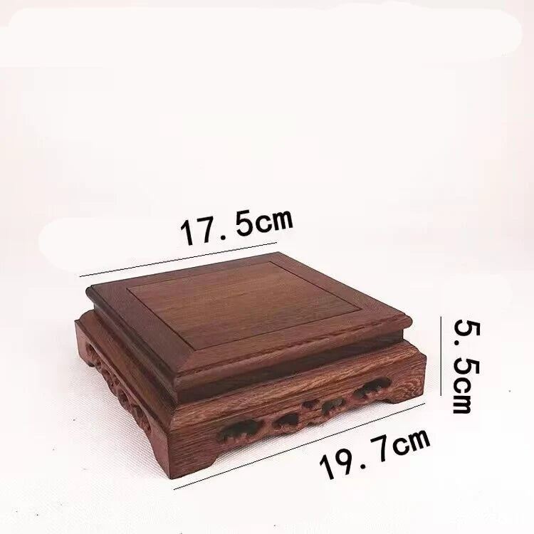 Solid Wood Retro Decorative Shelf Used For Statues, Vases, Tea Sets, Props, Display Stands Handmade ，Antique Storage Shelf