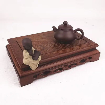 Solid Wood Retro Decorative Shelf Used For Statues, Vases, Tea Sets, Props, Display Stands Handmade ，Antique Storage Shelf