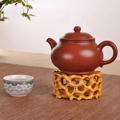 Solid Wood Teapot Decoration Base, Bonsai Base, Bracket, Bracket, Stone, Jade, Yixing, Clay, Miniature