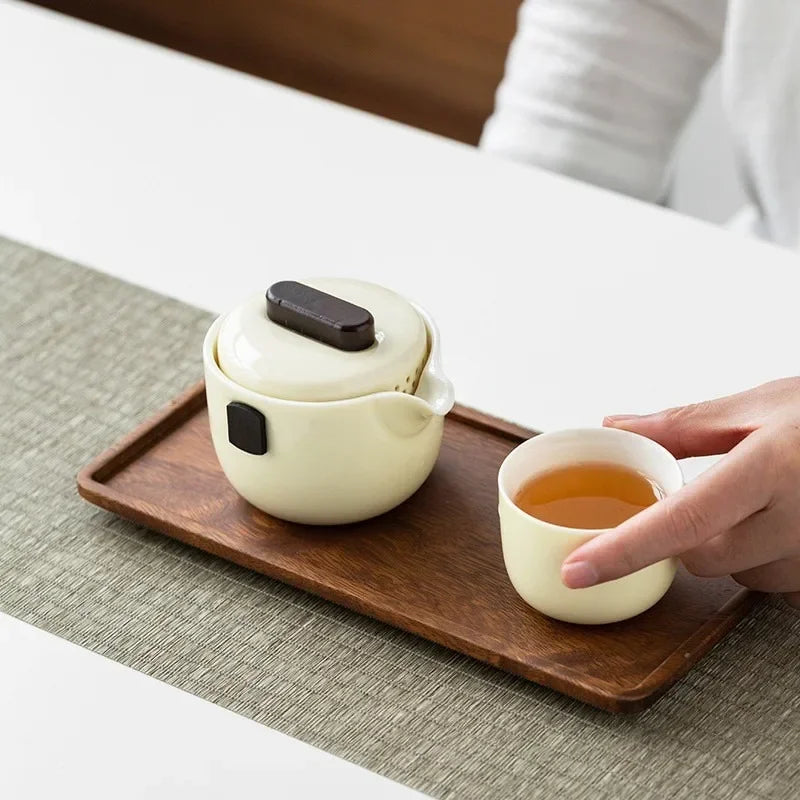 Solid Wooden Storage Tray, Multipurpose Tray, Serving Food, Drinks, Rectangle Teaware, Dessert, Candy, Fruit Bread, Home