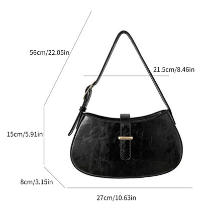Sophisticated Women Handbag Crossbody Purse PU Bag Perfect for Various Occasions