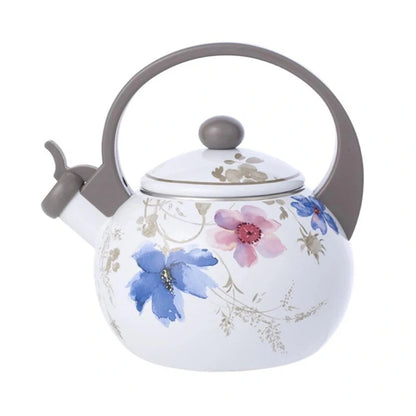Sound Reminder Enamel Kettle Induction Cooker Electric Pottery Oven Household Teapot Northern Europe Enamel Water Kettle
