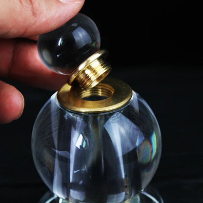Southeast Asia Buddhism Sacred Sarita stupa Pagoda tower HOME Buddhist shrine talisman crystal Holy water Manna bottle statue