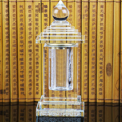 Southeast Asia Buddhism Sarita stupa Pagoda HOME Buddhist shrine talisman buddha dagoba stupa tower crystal bottle statue