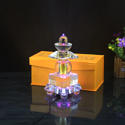Southeast Asia Buddhism safety Sarita stupa Pagoda HOME Buddhist shrine talisman crystal buddha dagoba stupa tower statue