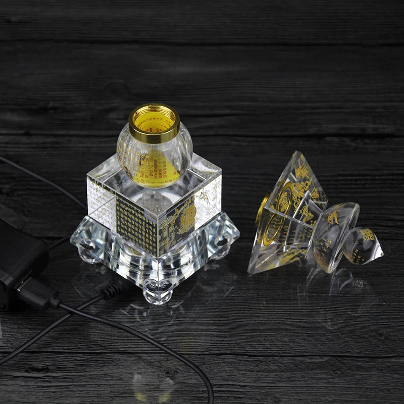 Southeast Asia Buddhism safety Sarita stupa Pagoda HOME Buddhist shrine talisman crystal buddha dagoba stupa tower statue