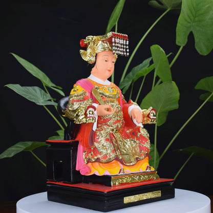 Southeast Asia HOME family Temple Worship GUAN YIN Ma ZU Goddess Patron saint God buddha statue bless safe good luck health