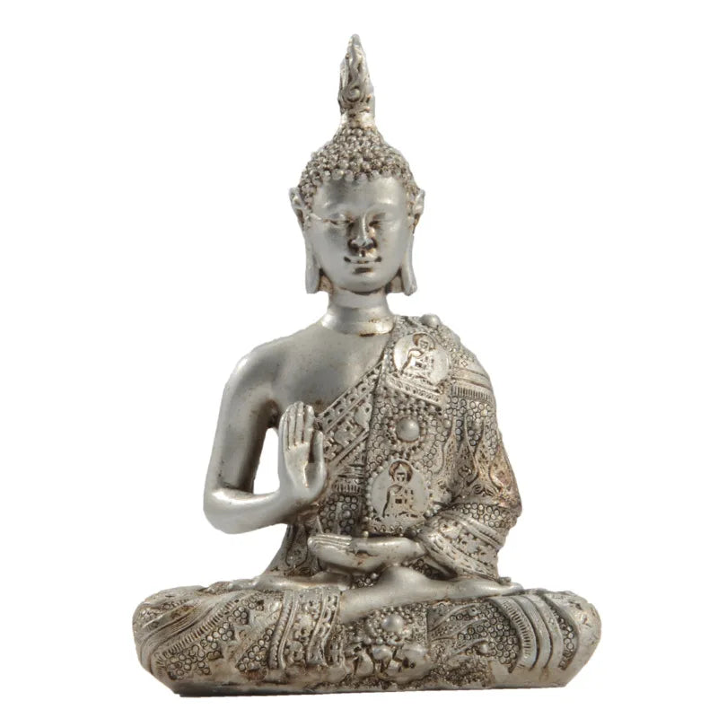 Southeast Asia Red Antique Buddha Resin Crafts Creative Gifts Home Decoration Ornaments Dropping