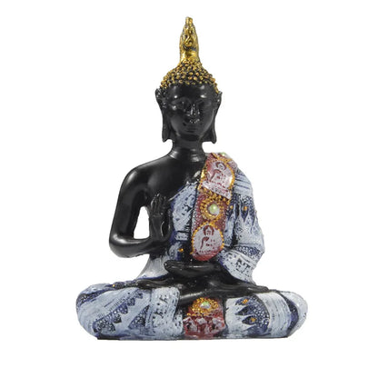 Southeast Asia Red Antique Buddha Resin Crafts Creative Gifts Home Decoration Ornaments Dropping