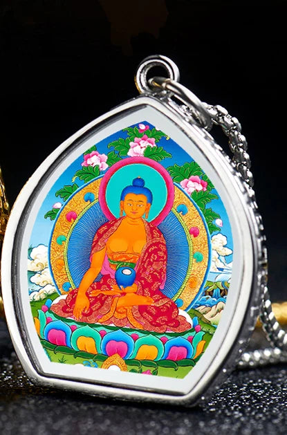 Southeast Asia Temple high grade Buddha card Pendant Amulet Buddhist Effective protection talisman safe bring fortune GOOD LUCK