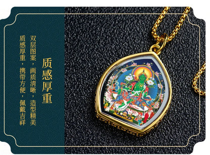 Southeast Asia Temple high grade Buddha card Pendant Amulet Buddhist Effective protection talisman safe bring fortune GOOD LUCK