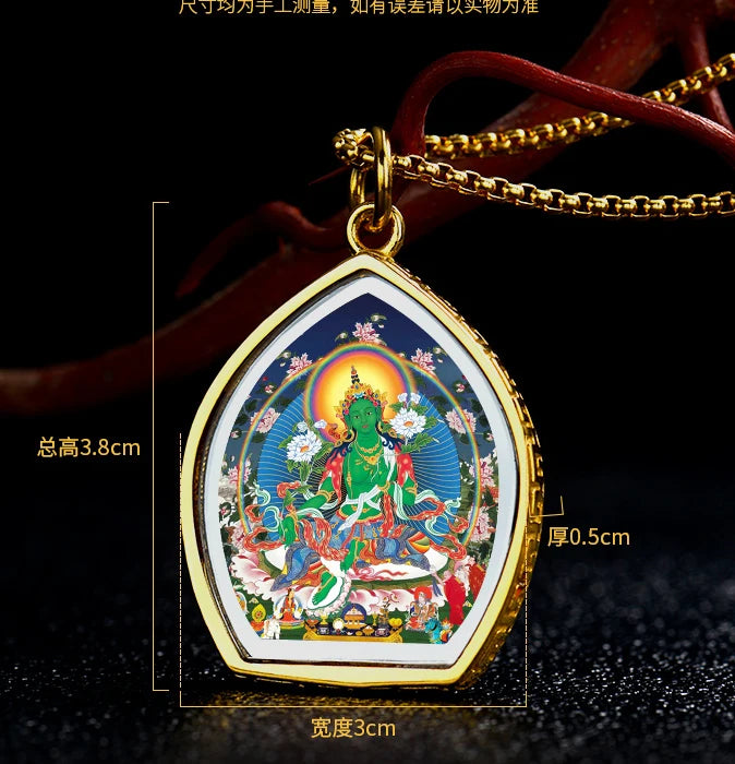 Southeast Asia Temple high grade Buddha card Pendant Amulet Buddhist Effective protection talisman safe bring fortune GOOD LUCK