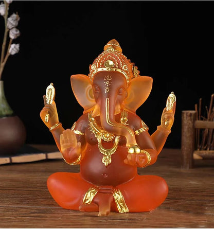 Southeast Asia Thailand India home altar protection GANESH God of wealth Recruit wealth bring wealth Decorative Buddha statue