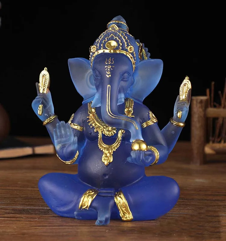 Southeast Asia Thailand India home altar protection GANESH God of wealth Recruit wealth bring wealth Decorative Buddha statue