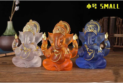 Southeast Asia Thailand India home altar protection GANESH God of wealth Recruit wealth bring wealth Decorative Buddha statue