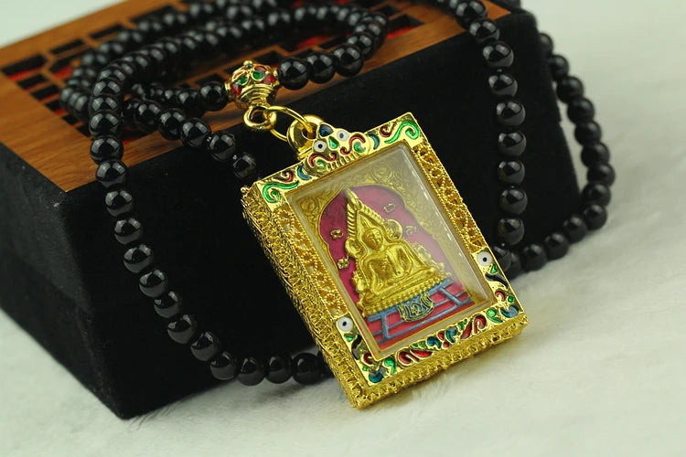 Southeast Asia Thailand temple Buddhism Career Success Buddha card CHENG GONG PAI bring fortune Money GOOD LUCK Pendant Amulet