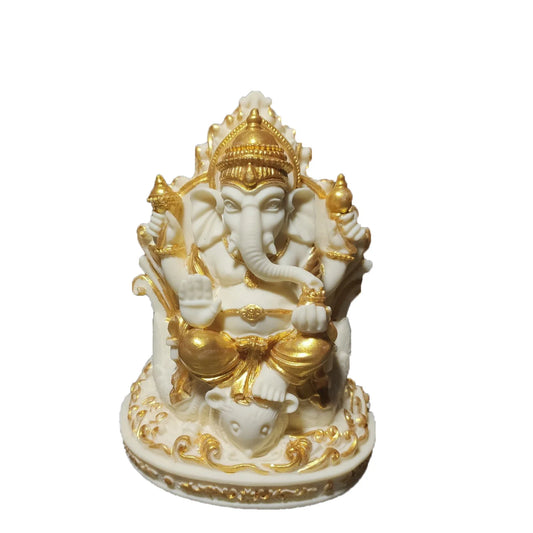 Southeast Asian Elephant God Buddha Figure Statue ,Resin Art Sculpture The Lndian Buddha Home Room Office Feng Shui Accessories