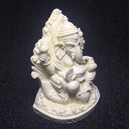Southeast Asian Elephant God Buddha Figure Statue ,Resin Art Sculpture The Lndian Buddha Home Room Office Feng Shui Accessories