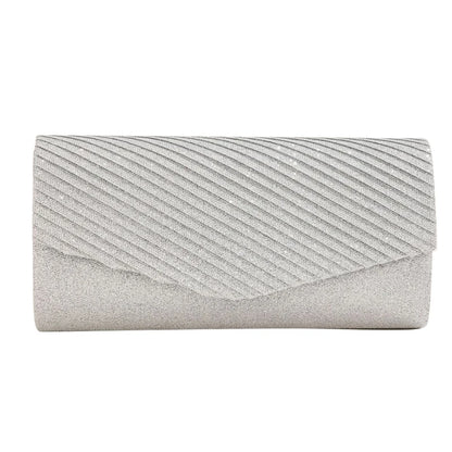 Sparkling Handbag Fashion Envelope Handbag Elegant Evening Clutch Purse Wedding Party Shoulder Bag for Women and Ladies