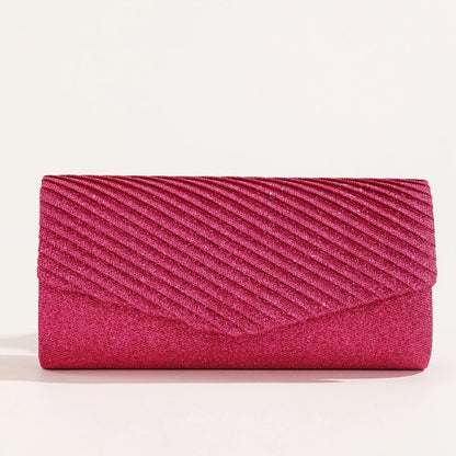 Sparkling Handbag Fashion Envelope Handbag Elegant Evening Clutch Purse Wedding Party Shoulder Bag for Women and Ladies