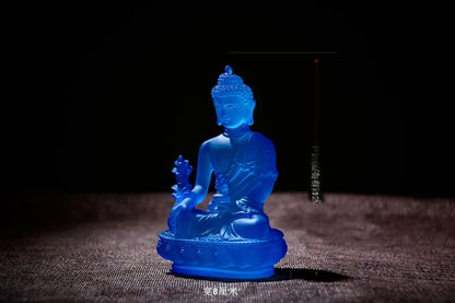 Special Offer - HOME Temple Buddhist talisman Worship the Buddha statue + ebony wood Lotus flower Tantra Base  19CM TALL