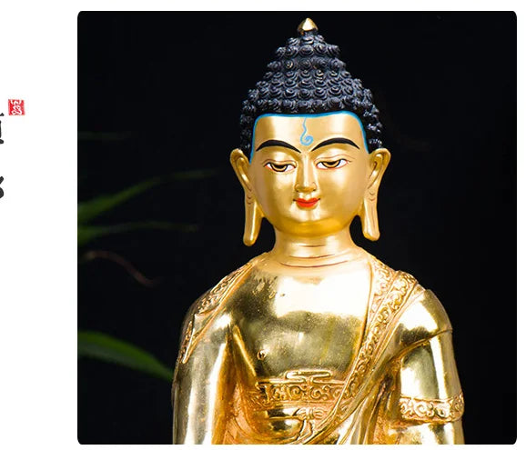 Special Offer -HOME patron saint Buddhism India Nepal handmade Gilding merciful Amitabha Buddha statue 30CM