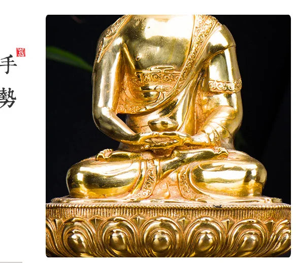 Special Offer -HOME patron saint Buddhism India Nepal handmade Gilding merciful Amitabha Buddha statue 30CM