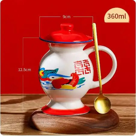 Spittoon Water Cup Old-fashioned Ceramic Creativity Funny Mug Strange Cup Toilet Urinal Teapot Teacup
