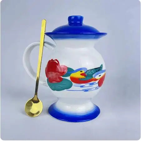 Spittoon Water Cup Old-fashioned Ceramic Creativity Funny Mug Strange Cup Toilet Urinal Teapot Teacup