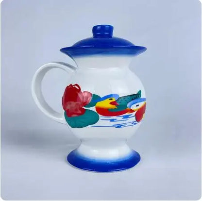 Spittoon Water Cup Old-fashioned Ceramic Creativity Funny Mug Strange Cup Toilet Urinal Teapot Teacup