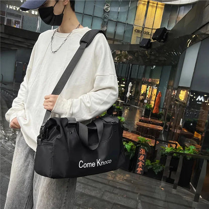 Sports Fitness Wet and Dry Separation Swimming Training Large Capacity Portable Short-haul Travel Bag Single Shoulder