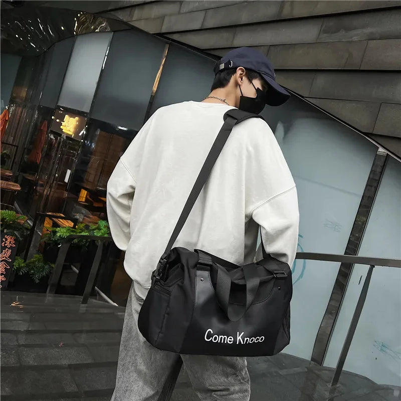 Sports Fitness Wet and Dry Separation Swimming Training Large Capacity Portable Short-haul Travel Bag Single Shoulder