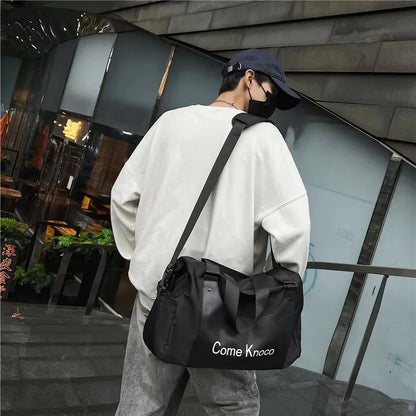 Sports Fitness Wet and Dry Separation Swimming Training Large Capacity Portable Short-haul Travel Bag Single Shoulder