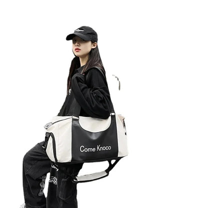 Sports Fitness Wet and Dry Separation Swimming Training Large Capacity Portable Short-haul Travel Bag Single Shoulder