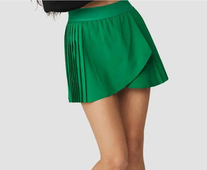 Sports Shorty Skirts Women's Running, Fitness Pockets Dance Skirt