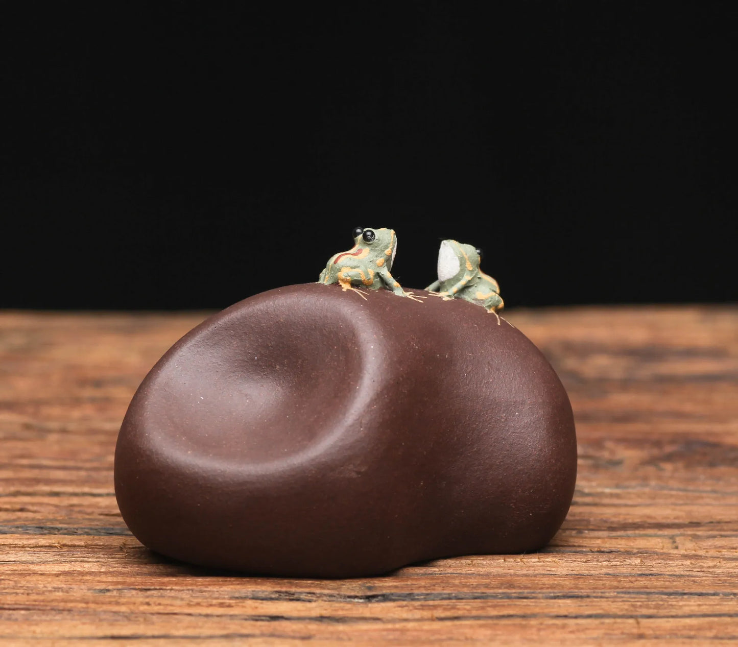 Spray Frog Cute Tea Set Ornaments Yixing Purple Sand Tea Pet Water Tea Set Accessories Water Spray Frog Tea Pet Ornaments Gifts