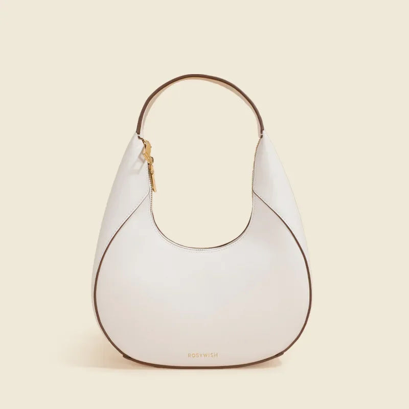 Spring Versatile Shoulder Bag Women's Niche Genuine Leather Bag Designer Bags Luxury  Handbags