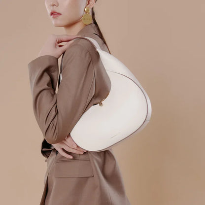 Spring Versatile Shoulder Bag Women's Niche Genuine Leather Bag Designer Bags Luxury  Handbags