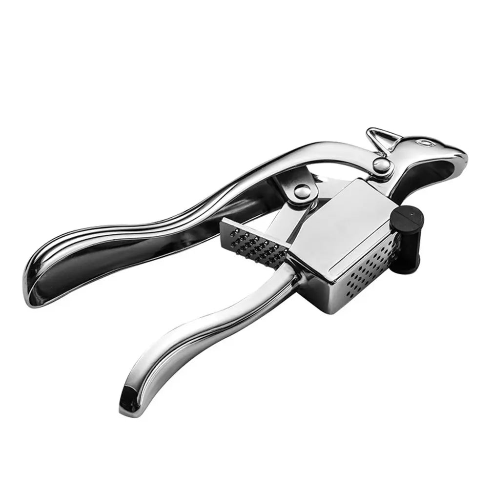 Squirrel Garlic Press Mashed Garlic Tool Zinc Alloy Garlic Masher Artifact Manual Garlic Press Maker Kitchen Tools Drop Shipping