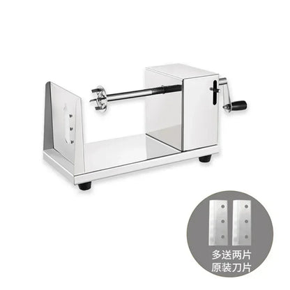 Stainless Steel Spiral Potato Potato Chips Maker Cutter Fruit Slice Home Kitchen Application