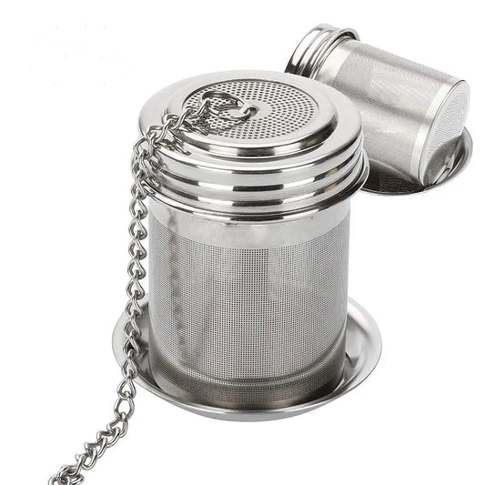 Stainless Steel Tea Infuser Tea Leaves Diffuser Spice Seasoning Ball Strainer Teapot Fine Mesh Coffee Filter Kitchen Accessories