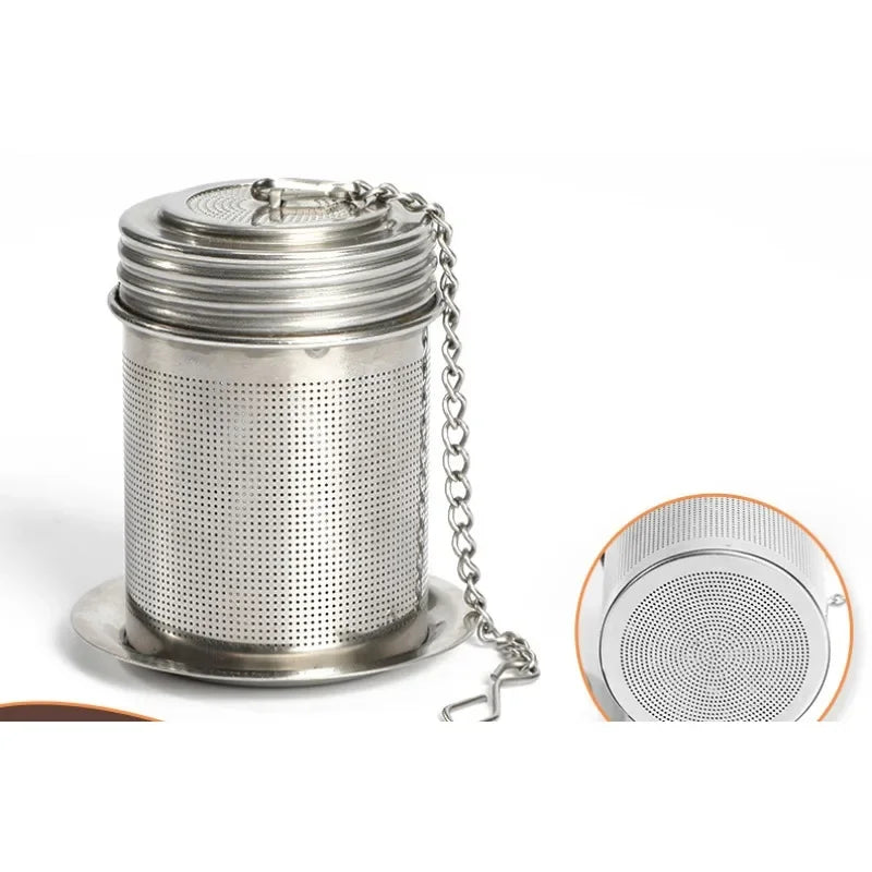 Stainless Steel Tea Infuser Tea Leaves Diffuser Spice Seasoning Ball Strainer Teapot Fine Mesh Coffee Filter Kitchen Accessories
