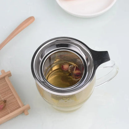 Stainless Steel Tea Infuser Tea Leaves Spice Seasoning Tea Strainer Teapot Fine Mesh Coffee Filter Teaware Kitchen Accessories