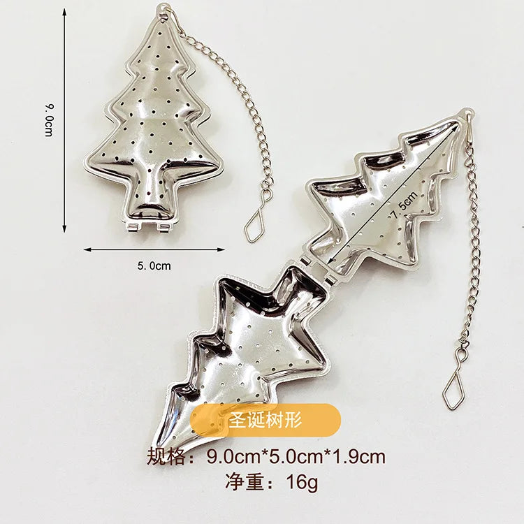 Stainless Steel Tea Leak Filter Reusable Tea Strainer Tea Infuser Teapot Metal Loose Tea Leaf Spice Filter Kitchen Accessories