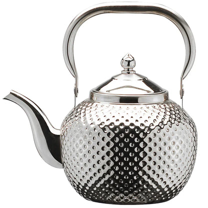 Stainless Steel Teapot Lifting Handle with Tea Filter Silver Or Gold Suitable for Induction Cooker Stove Top Kettle